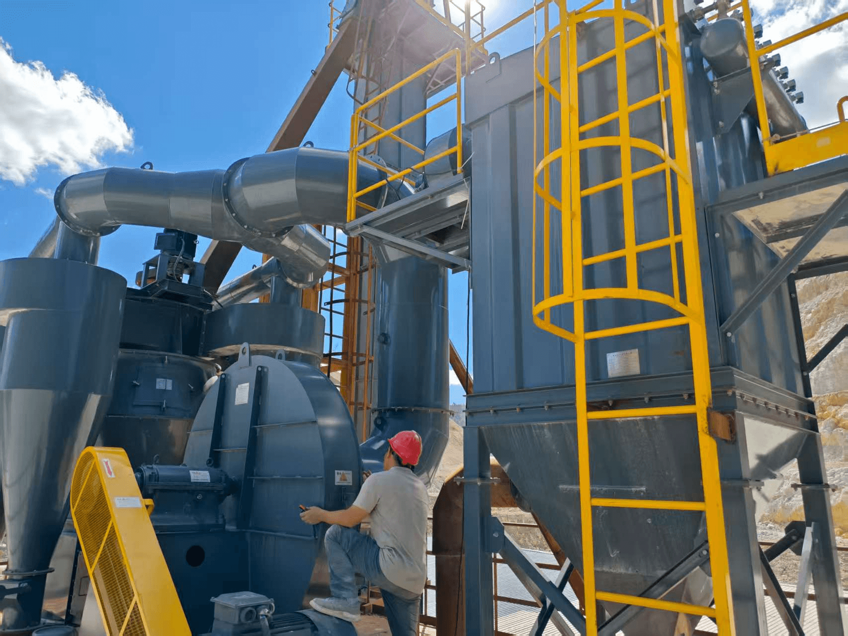 High-Efficiency Double-Rotor Powder Classifier by ZBB Environmental